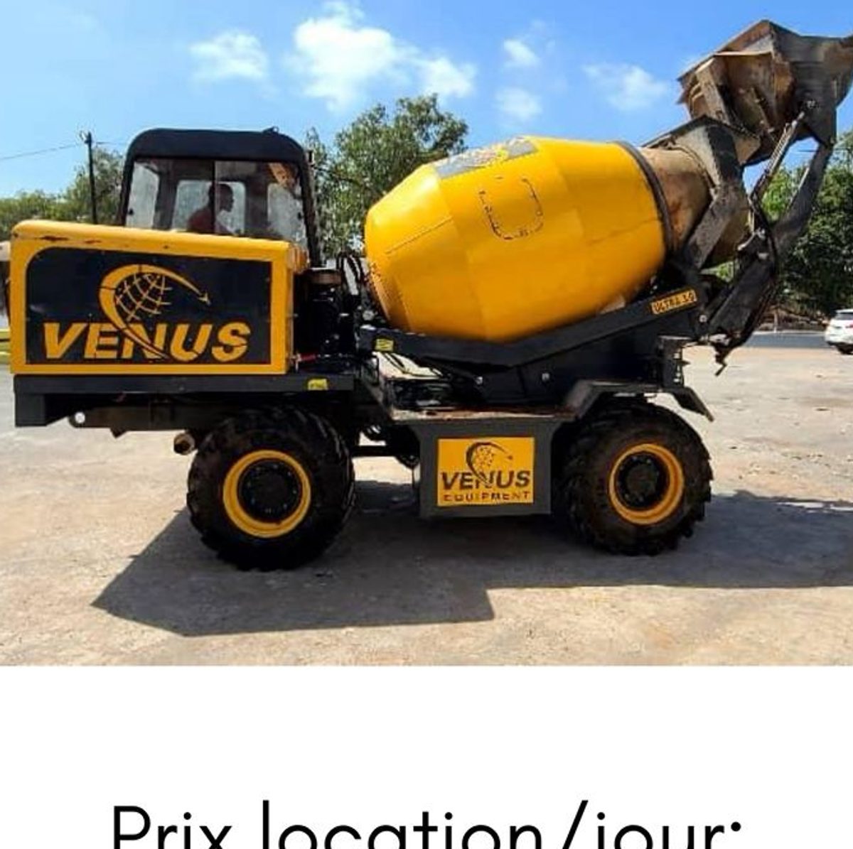 Auto bétonnière VENUS (mobile)