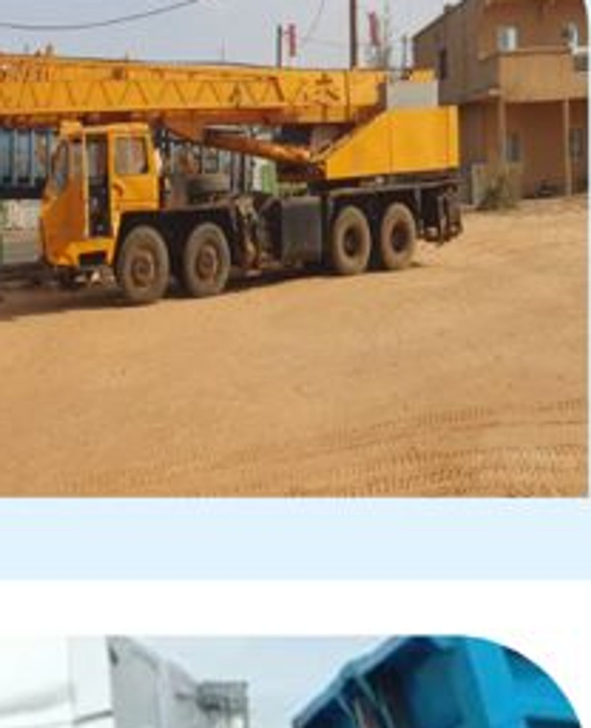 Grue mobile 50 tonnes