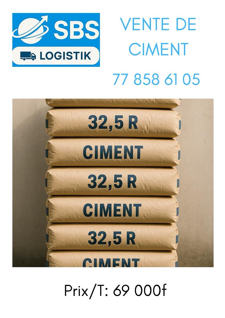 Vente & livraison ciment en gros par camion plateau
