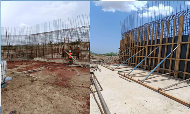 Mur de soutènement EARTHWORK SUARL SB-S GROUP